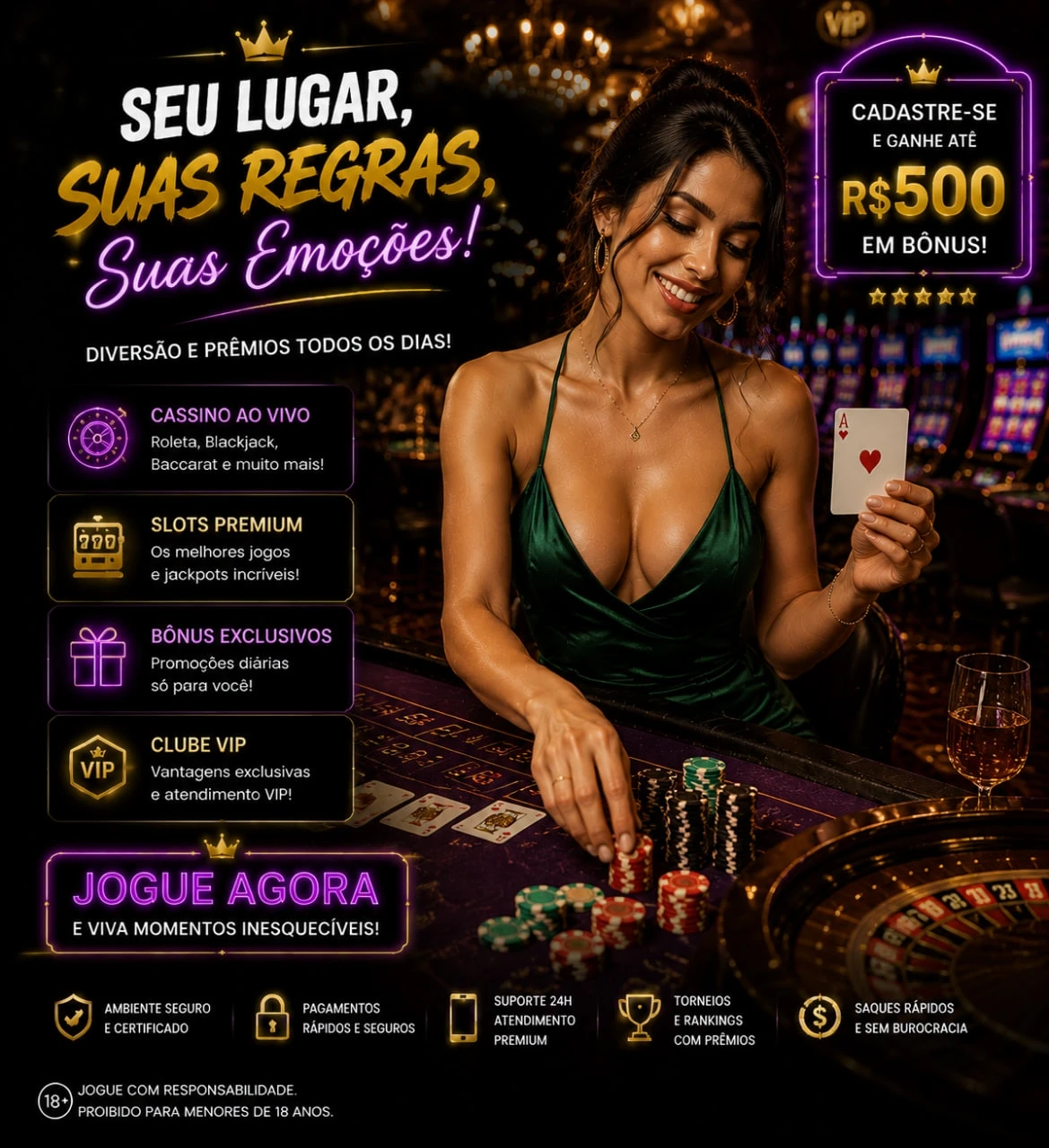 Bônus boas-vindas Oatpg R$100